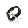 Pure BDSM Leder-Halsband Mit Verstellbaren Doppelpins -JOYDIVISION Geschäft Leder Halsband mit verstellbaren Doppelpins.DI010 01 f25