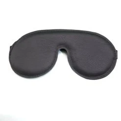 Hausmarke Leichte Augenmaske Aus Echtem Leder