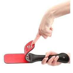 Ouch! Leichtes Doppel-Paddel »BITCH« Aus Kunstleder -JOYDIVISION Geschäft Leichtes Doppel Paddel BITCH aus Kunstleder.SP114 00 2f12