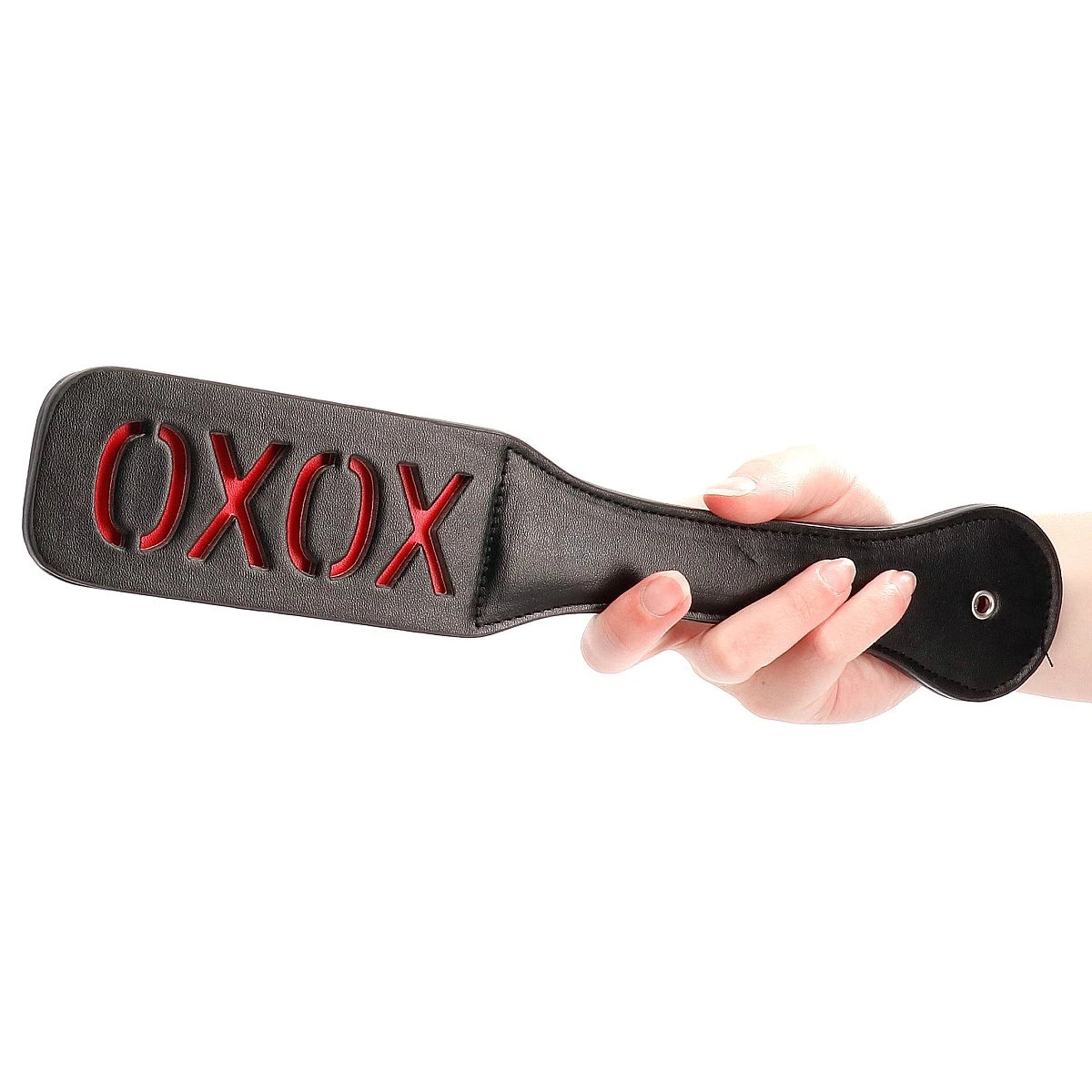 Ouch! Leichtes Doppel-Paddel »XOXO« Aus Kunstleder 3 Ouch! Leichtes Doppel-Paddel »XOXO« Aus Kunstleder