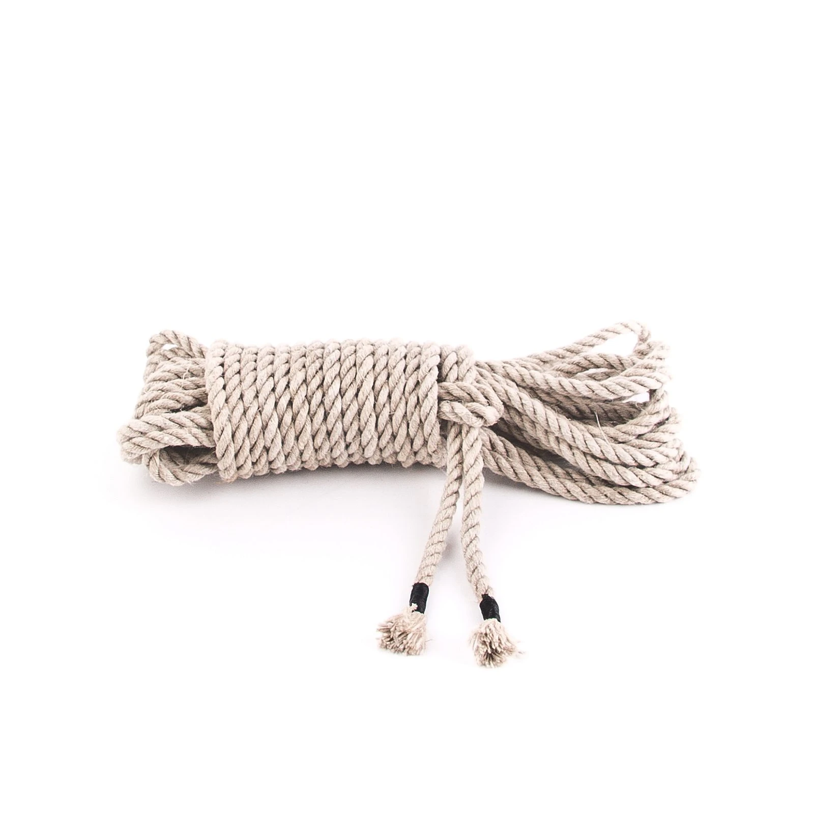 Baumwollseil.de Leinenhanf-Seil 8 Meter 6 Mm - Takel 3 Baumwollseil.de Leinenhanf-Seil 8 Meter 6 Mm - Takel