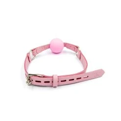 Mister B Locking »Pink Ball Gag« Aus Leder Mit Silikonball | 3 Größen -JOYDIVISION Geschäft Locking Pink Ball Gag aus Leder mit Silikonball 3 Groe en.KN025 01 2f13