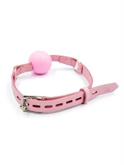 Mister B Locking »Pink Ball Gag« Aus Leder Mit Silikonball | 3 Größen -JOYDIVISION Geschäft Locking Pink Ball Gag aus Leder mit Silikonball 3 Groe en.KN025 01 3f13