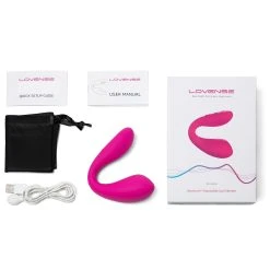 Lovense »Dolce« Remote Controlled Dual-Vibrator -JOYDIVISION Geschäft Lovense Dolce Remote Controlled Dual Vibrator.FF856 00 6f13