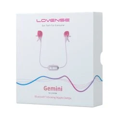 Lovense »Gemini« Vibrating Nipple Clamps Mit App