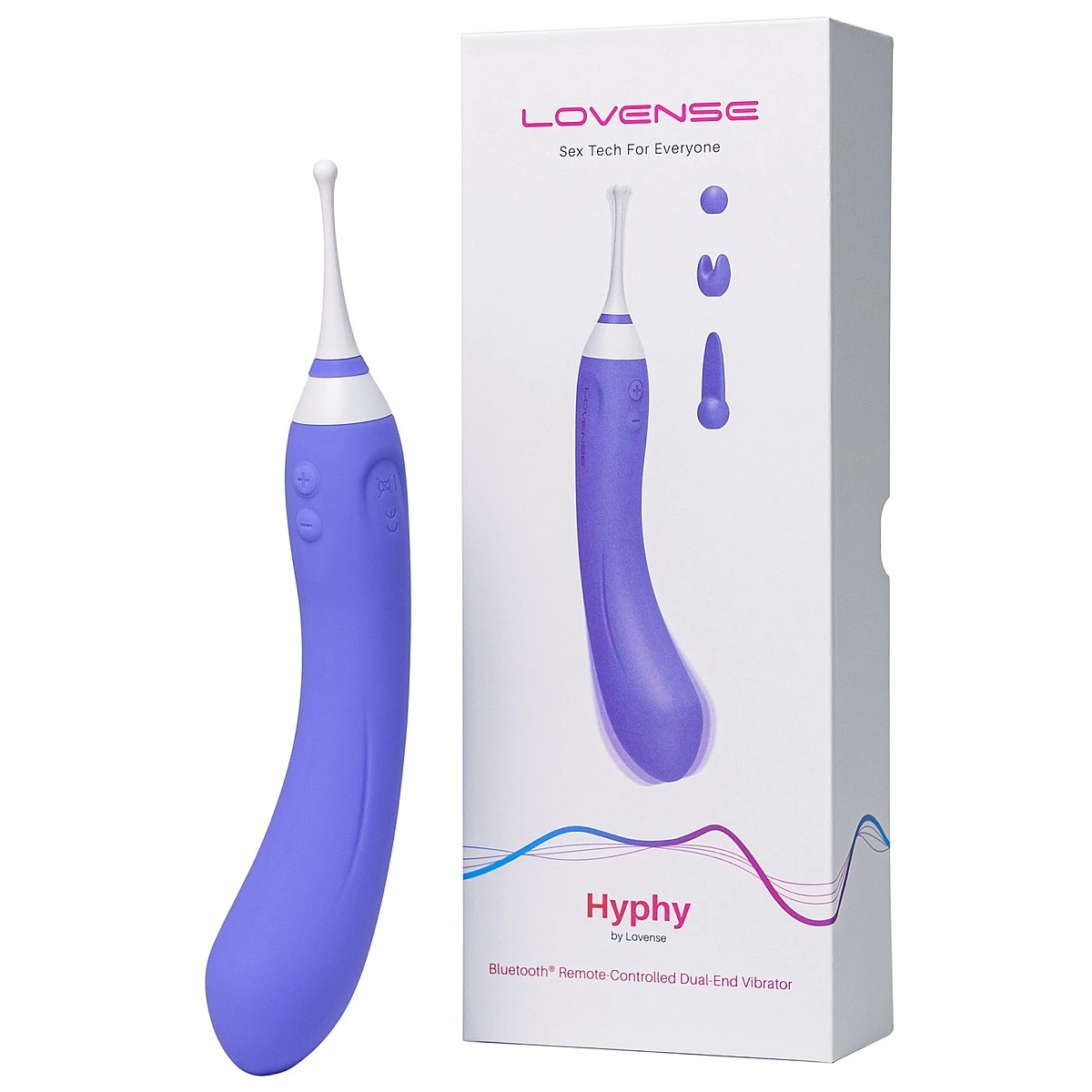 Lovense »Hyphy« Remote Controlled Dual-End Vibrator 3 Lovense »Hyphy« Remote Controlled Dual-End Vibrator