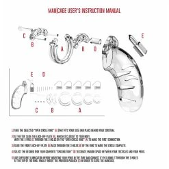 »ManCage« Model 01 Peniskäfig Aus Polycarbonat -JOYDIVISION Geschäft ManCage Model 01 Peniskaefig aus Polycarbonat.DI022 00 3f10