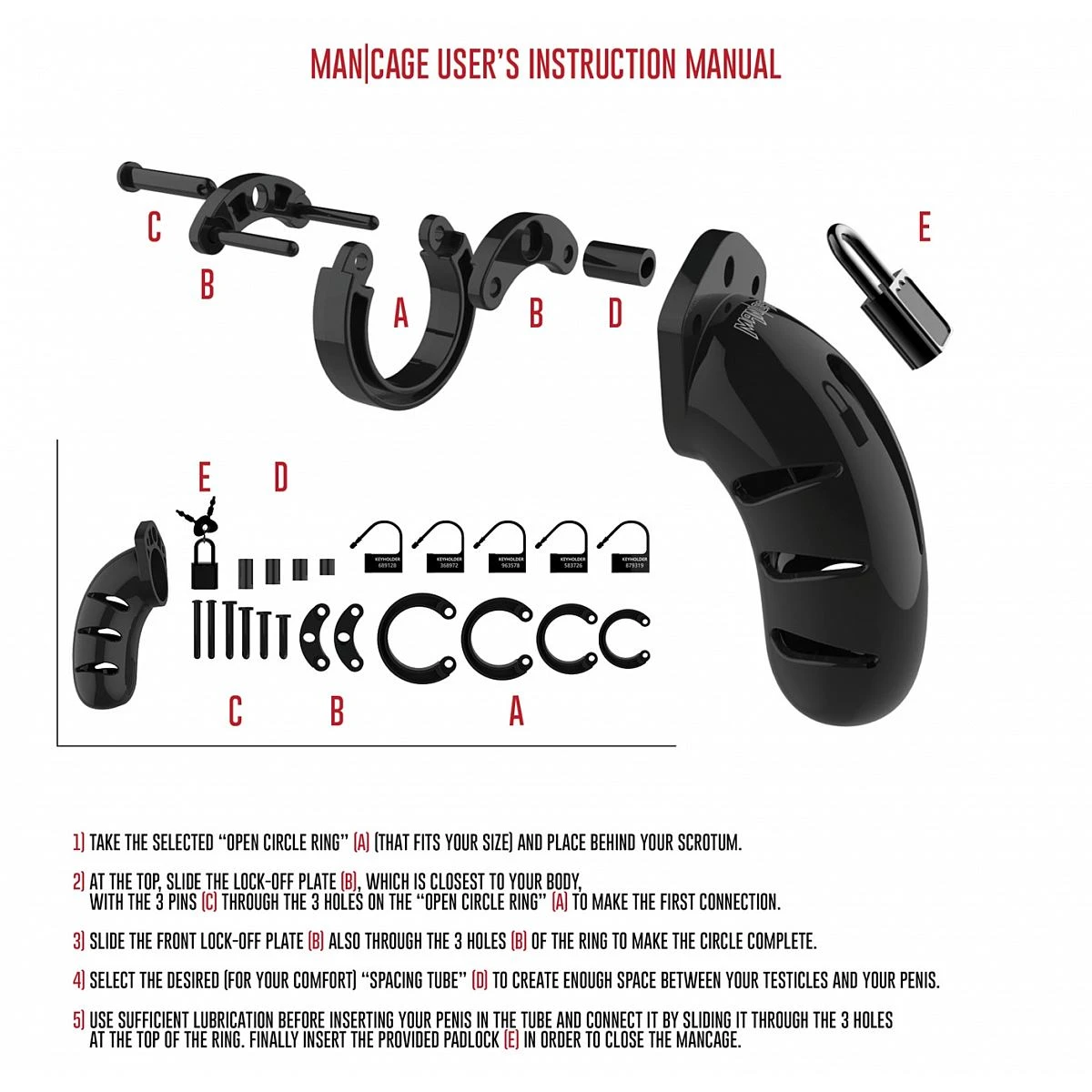 »ManCage« Model 03 Peniskäfig Aus Polycarbonat 6 »ManCage« Model 03 Peniskäfig Aus Polycarbonat – Bild 4