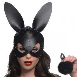 Tailz Maske »BUNNY« Plus Analplug Mit Puschel