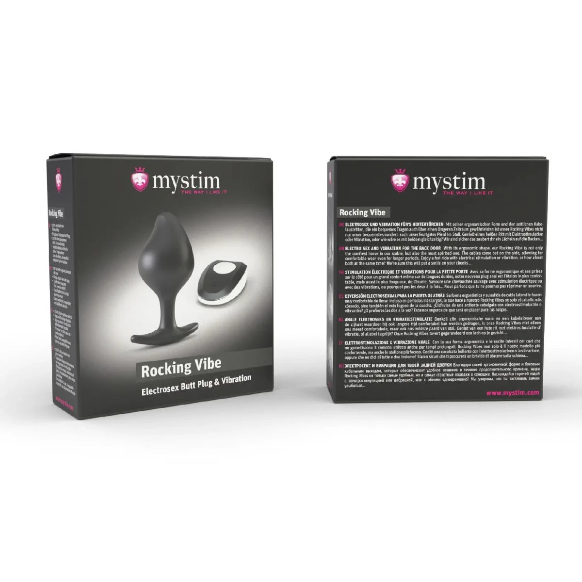 Mystim EStim Buttplug »Rocking Vibe« 7 Mystim EStim Buttplug »Rocking Vibe« – Bild 5