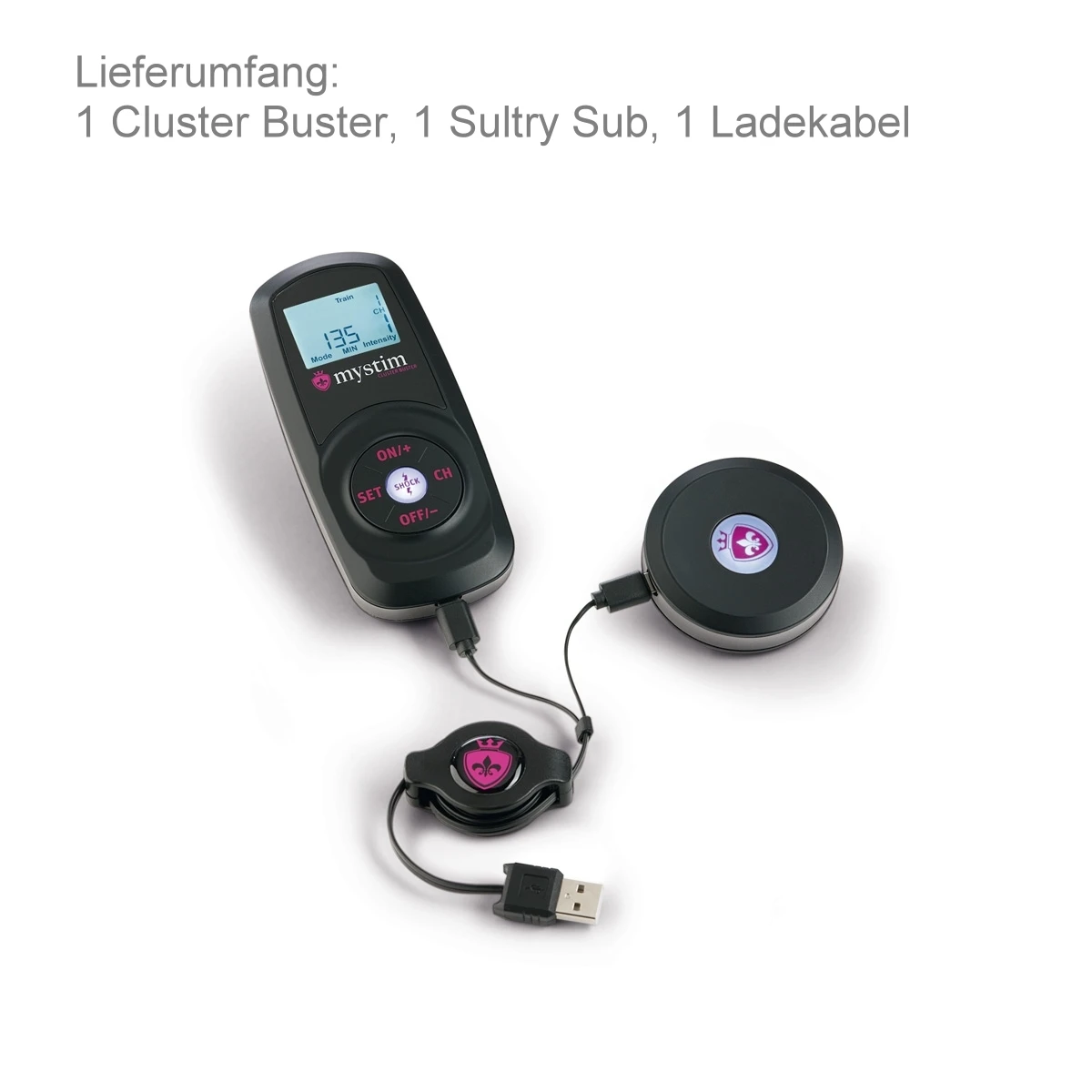 Mystim Reizstromgerät Cluster Buster 6 Mystim Reizstromgerät Cluster Buster – Bild 4