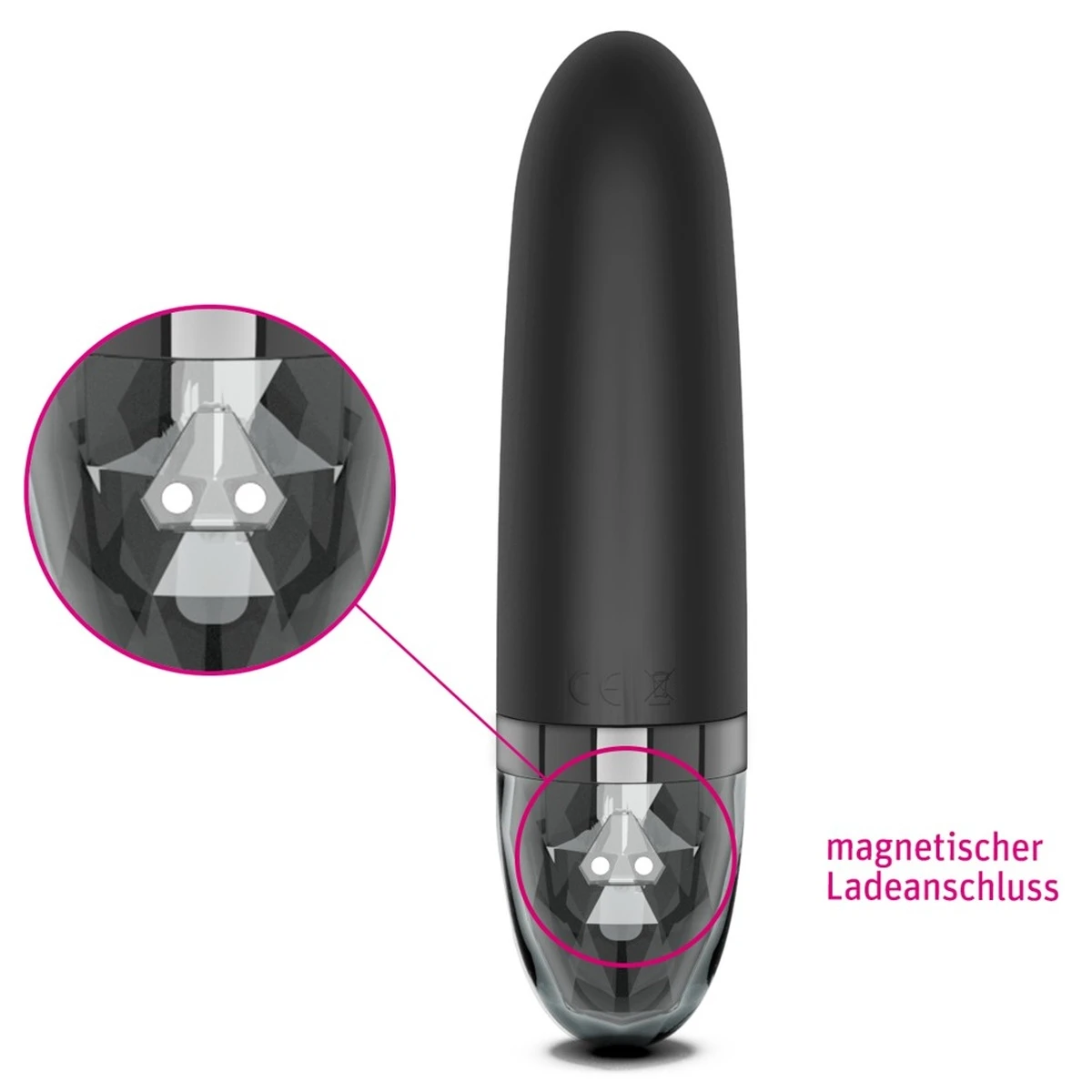 Mystim »Sleek Freak - Black Edition« Vibrator + Estim 6 Mystim »Sleek Freak - Black Edition« Vibrator + Estim – Bild 4