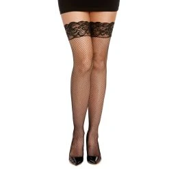 Netz-Stockings »Laced« Mit Naht Von Dreamgirl