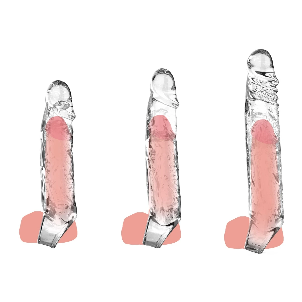 Kinky Stuff Penis Extension Sleeve - Penishülle Mit Verlängerung 7 Kinky Stuff Penis Extension Sleeve - Penishülle Mit Verlängerung – Bild 5