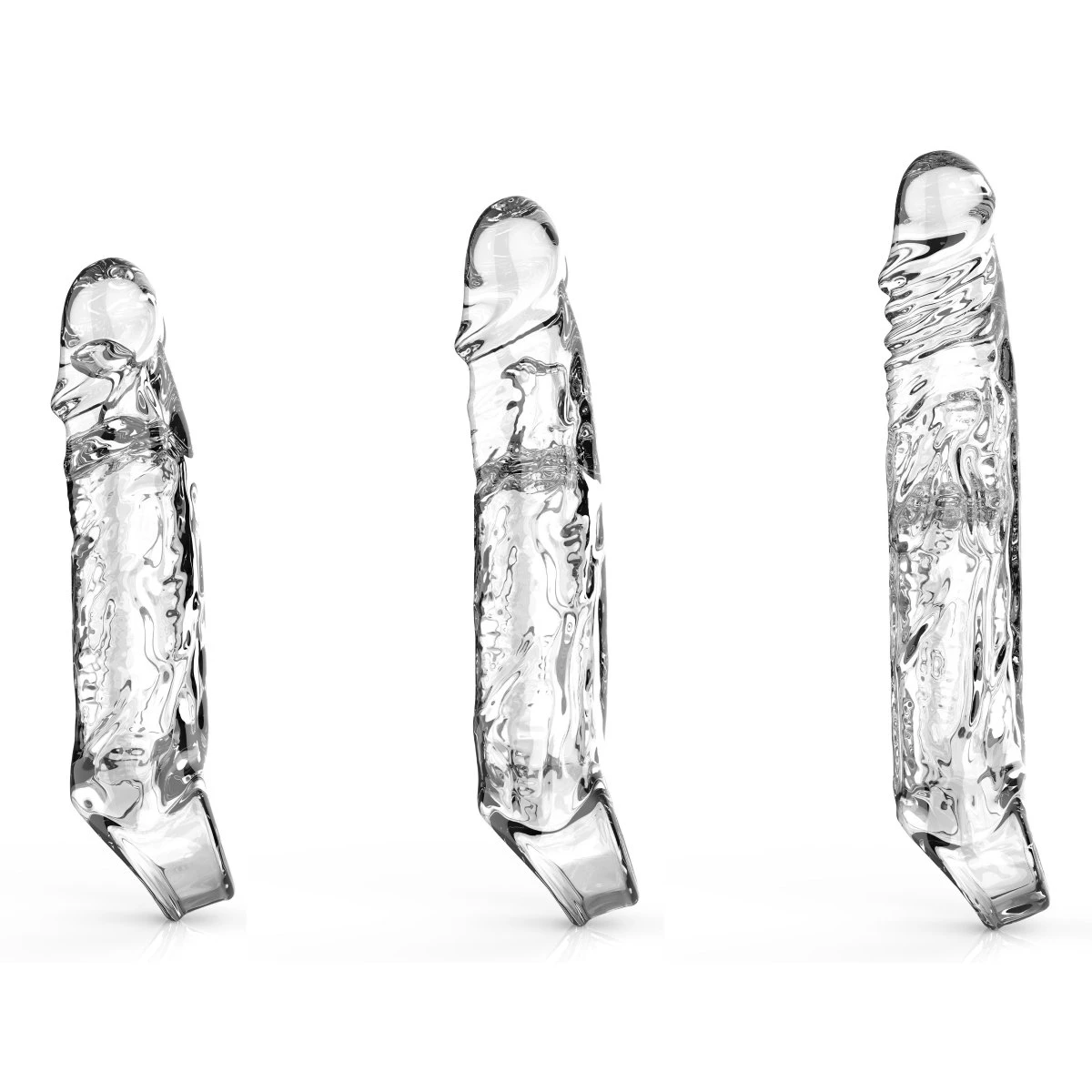 Kinky Stuff Penis Extension Sleeve - Penishülle Mit Verlängerung 3 Kinky Stuff Penis Extension Sleeve - Penishülle Mit Verlängerung