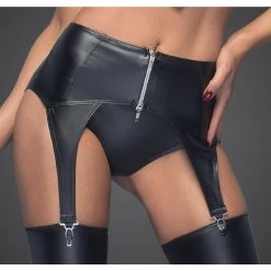 Lieblingsteile Powerwetlook Strapsgürtel Mit Zipper