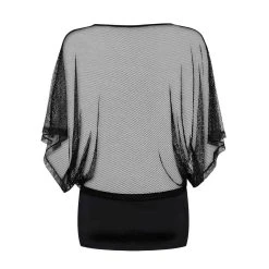 Obsessive Punky Netz-Dress Mit Weiten Ärmeln -JOYDIVISION Geschäft Punky Netz Dress mit weiten Aermeln.T0329 00 2f4