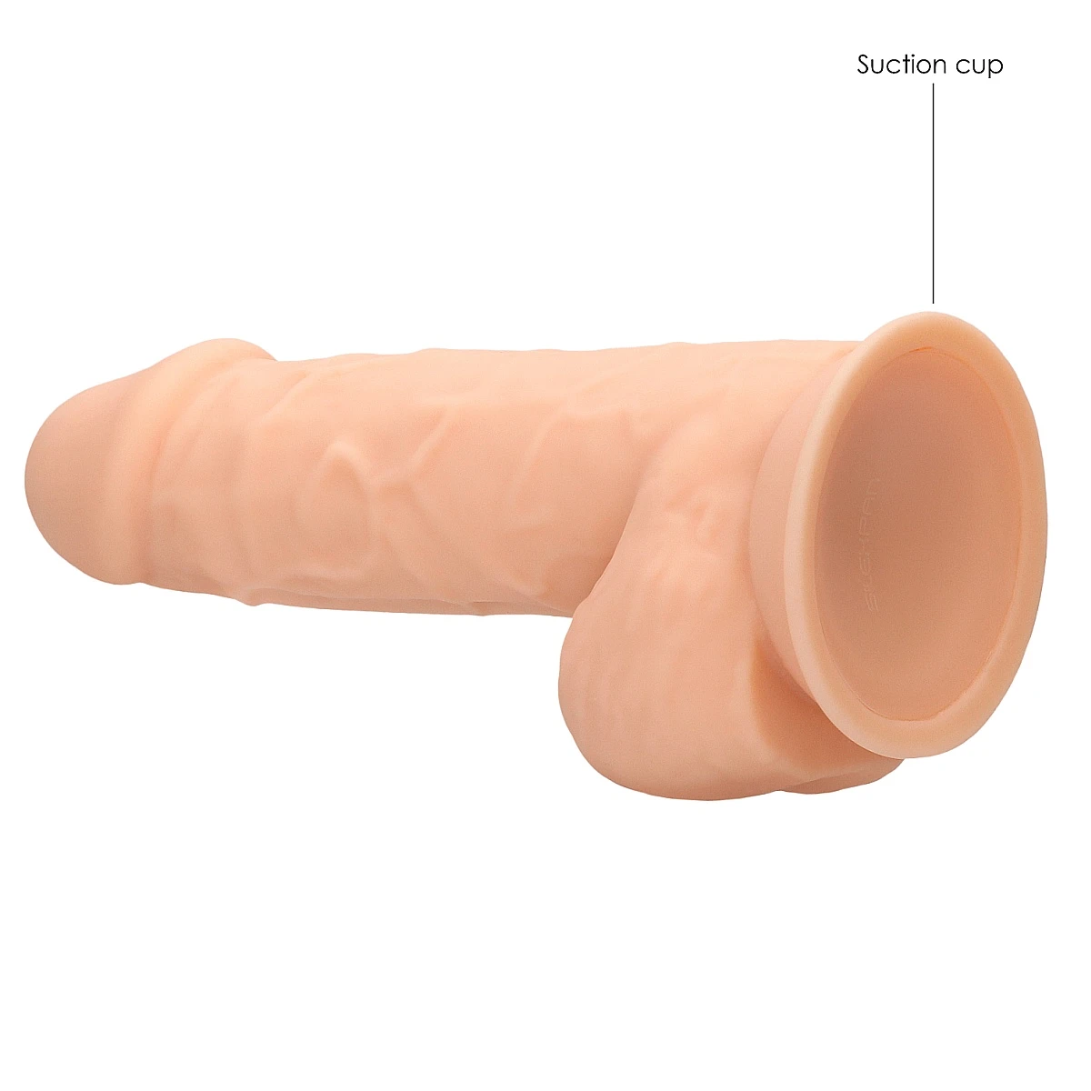 RealRock Realistischer »Silikon Dildo (21,6 Cm)« Mit Hoden Und Saugnapf 7 RealRock Realistischer »Silikon Dildo (21,6 Cm)« Mit Hoden Und Saugnapf – Bild 5