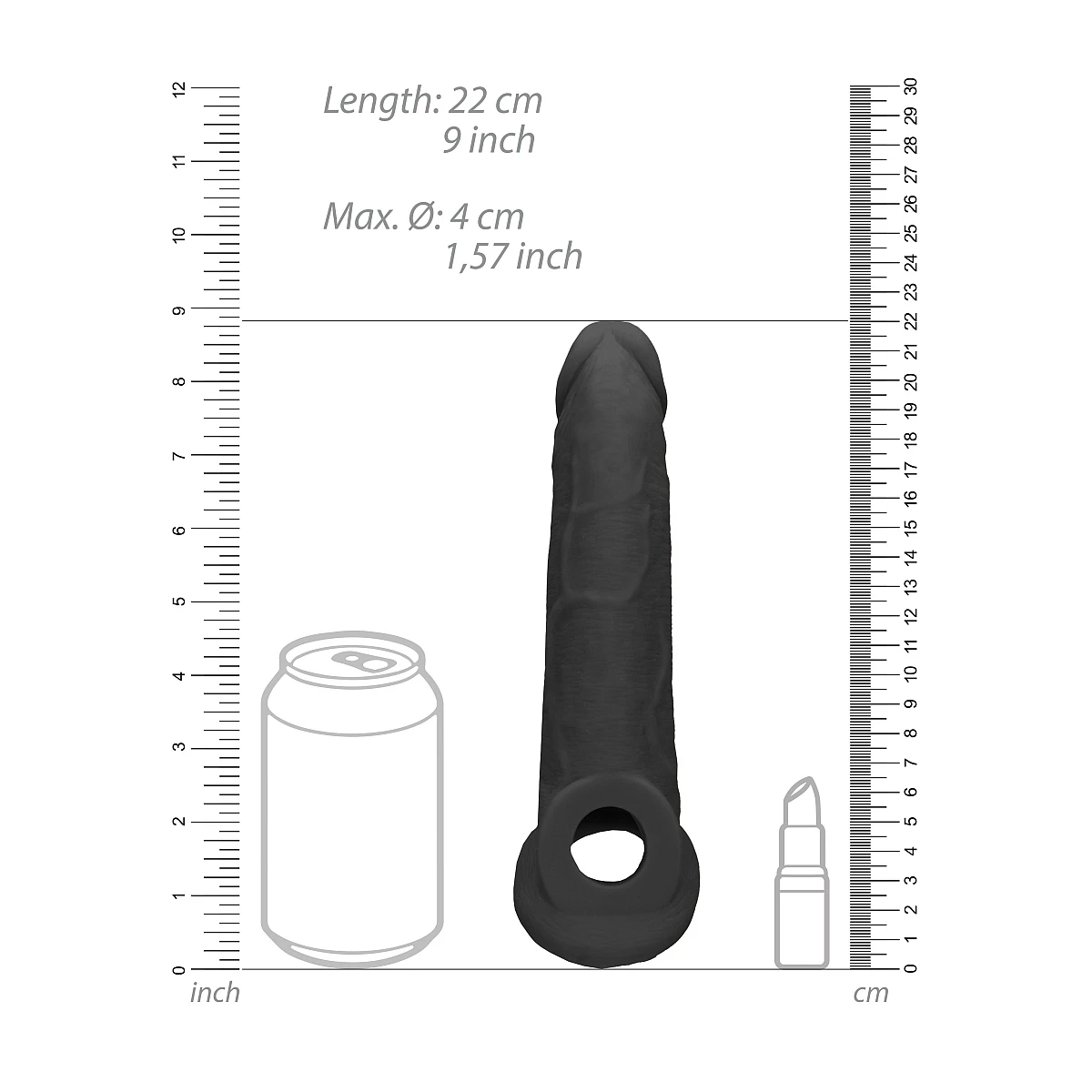 Realrock Penishülle »Realistic Penis Extender« 21,5 Cm 8 Realrock Penishülle »Realistic Penis Extender« 21,5 Cm – Bild 6