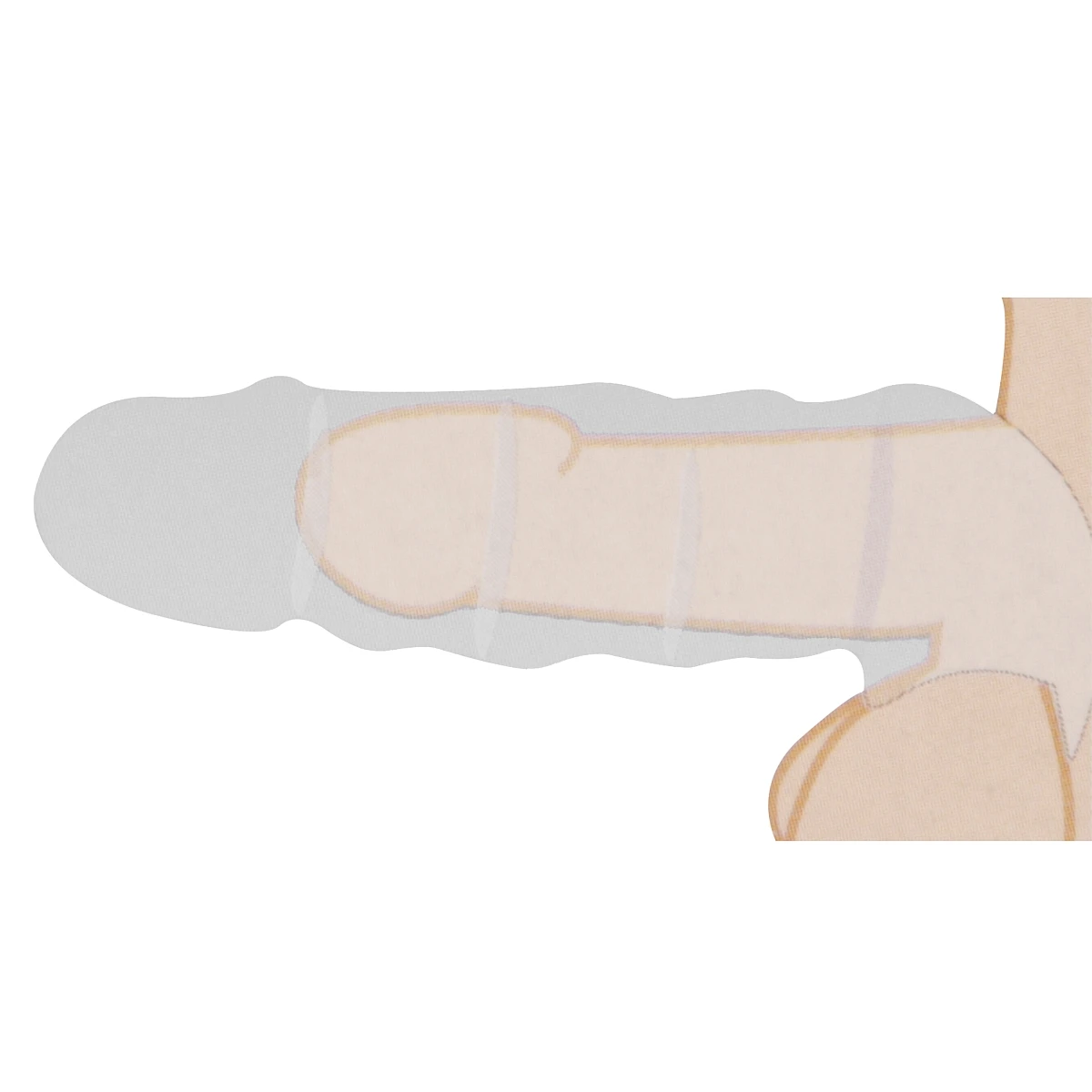 Realrock Penishülle »Realistic Penis Extender« 21 Cm 6 Realrock Penishülle »Realistic Penis Extender« 21 Cm – Bild 4