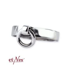 Et Nox Ring Der O - Silber - 4 Mm