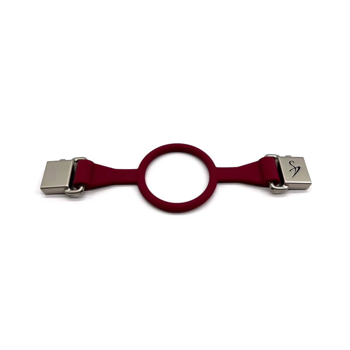 Ringknebel, Ring Gag Aus Silikon Und Metall - Black Swan DesignZ 5 Ringknebel, Ring Gag Aus Silikon Und Metall - Black Swan DesignZ – Bild 3