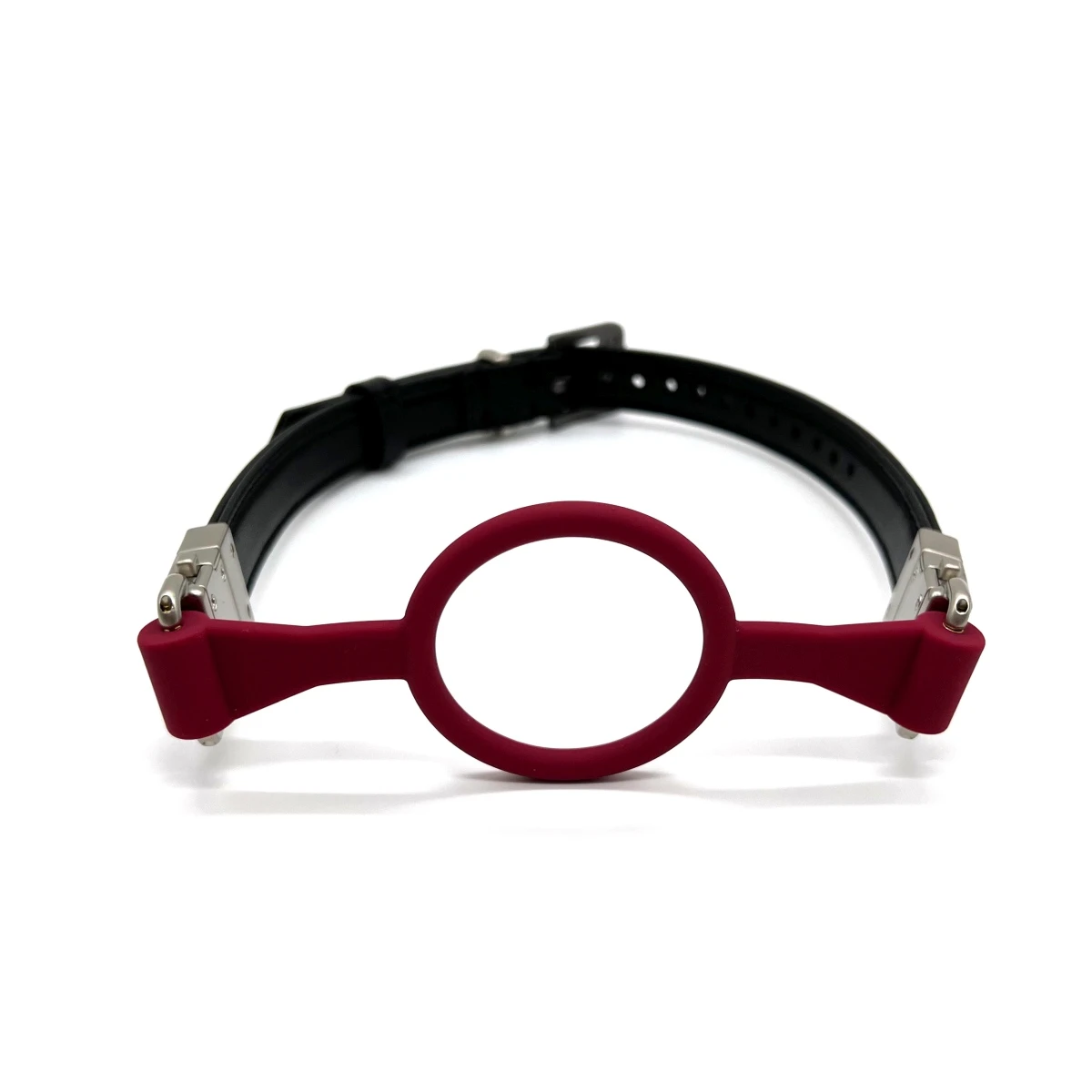 Ringknebel, Ring Gag Aus Silikon Und Metall - Black Swan DesignZ 6 Ringknebel, Ring Gag Aus Silikon Und Metall - Black Swan DesignZ – Bild 4