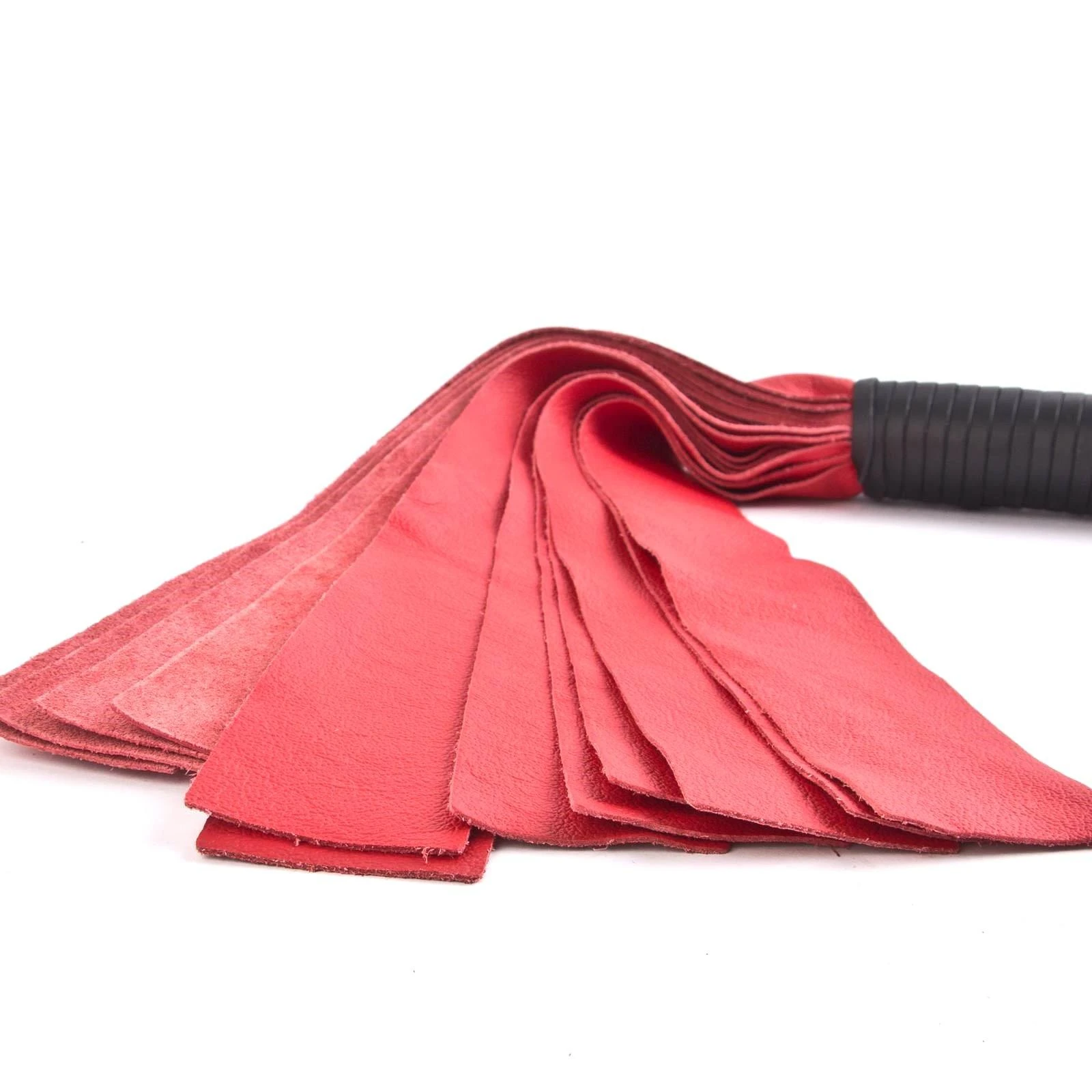 Hausmarke Sanfter Flogger »Pure« Aus Weichem Leder Mit Ledergriff 4 Hausmarke Sanfter Flogger »Pure« Aus Weichem Leder Mit Ledergriff – Bild 2