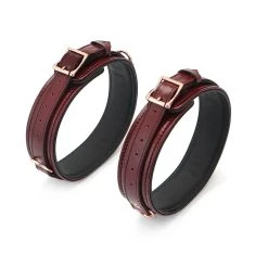 Schenkelbänder »Wine Red« Aus Leder Von »LiebeSeele« -JOYDIVISION Geschäft Schenkelbaender Wine Red aus Leder von LiebeSeele .L0406 00 5f27