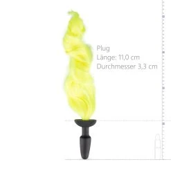 Lieblingstoys Set »Rope And Pony Plug« Mit Neon-farbigem Schweif -JOYDIVISION Geschäft Set Rope and Pony Plug mit neon farbigem Schweif.FF685 00 5f82