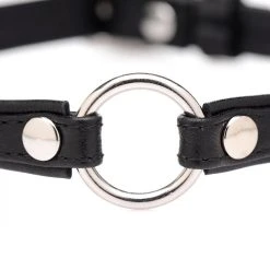 Lieblingsschmuck »Sex Pet« O-Ring Leder-Choker-Halsband -JOYDIVISION Geschäft Sex Pet O Ring Leder Choker Halsband.SK032 00 2f4