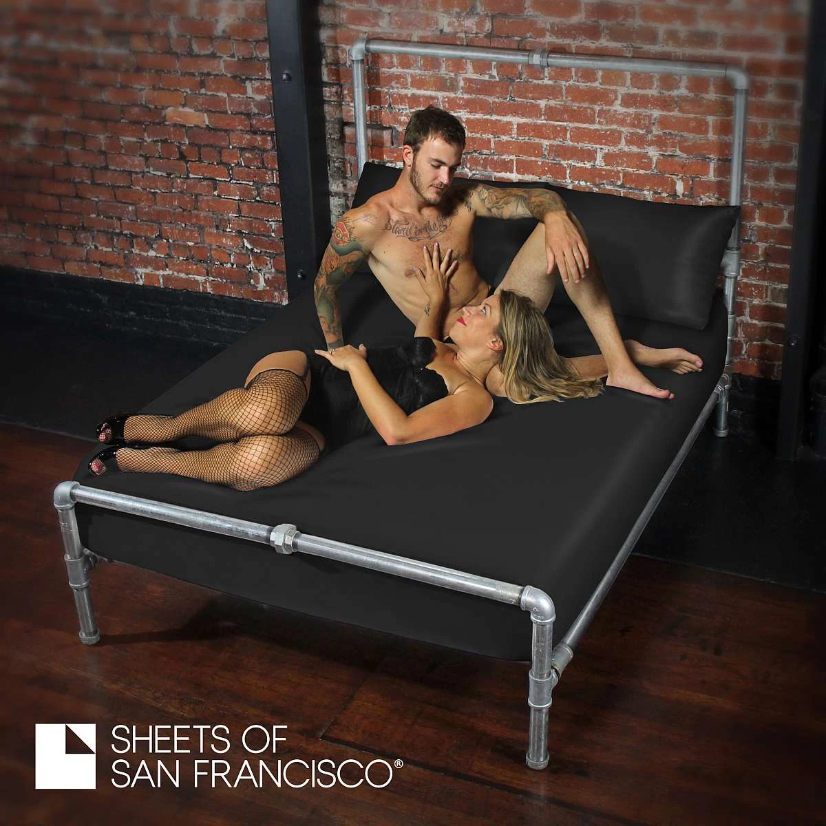 Sheets Of San Francisco Spannbettlaken 140x200 Cm 4 Sheets Of San Francisco Spannbettlaken 140x200 Cm – Bild 2