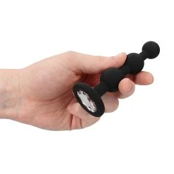 Ouch! »Silicone Beaded Diamond Butt Plug« Aus Silikon -JOYDIVISION Geschäft Silicone Beaded Diamond Butt Plug aus Silikon.FF539 00 4f4