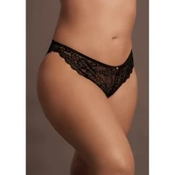Lieblingsteile Slip »Claire« Elastic Lace Brief Mit Goldenem Akzent -JOYDIVISION Geschäft Slip Claire Elastic Lace Brief mit goldenem Akzent.T0332 00 5f26