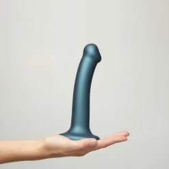 »Soft Silicone Dildo« Von Strap-on-me, Metallic Shine Blau -JOYDIVISION Geschäft Soft Silicone Dildo von strap on me Metallic Shine blau.FF695 00 3f6