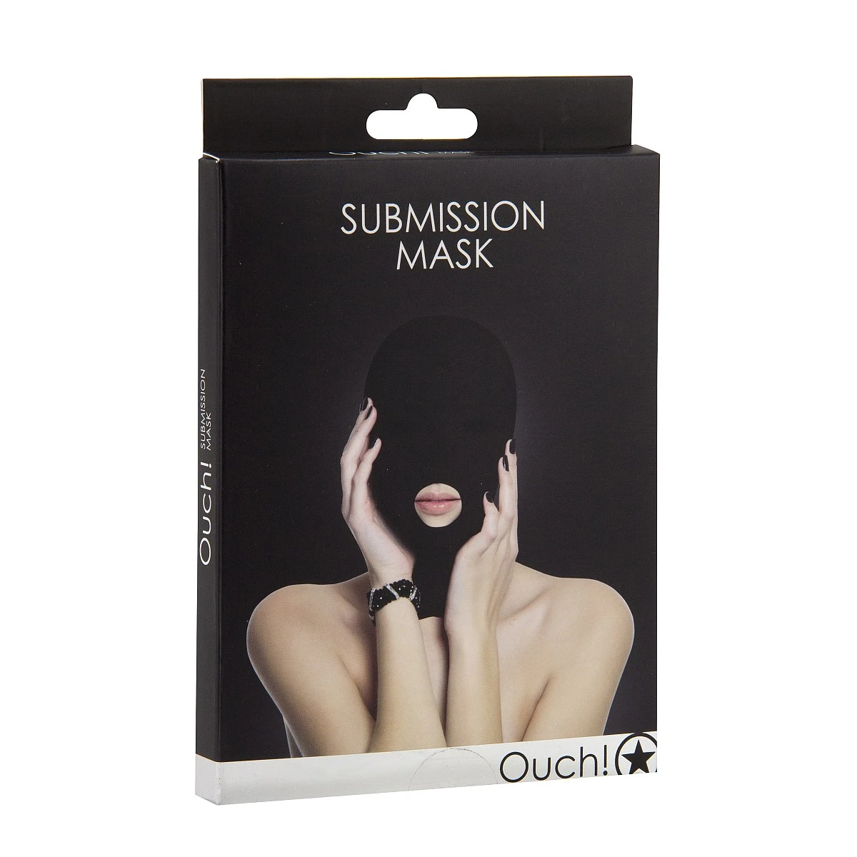 Ouch! Spandex-Kopfhaube »Submission Mask« Mit Mundöffnung, Schwarz 4 Ouch! Spandex-Kopfhaube »Submission Mask« Mit Mundöffnung, Schwarz – Bild 2