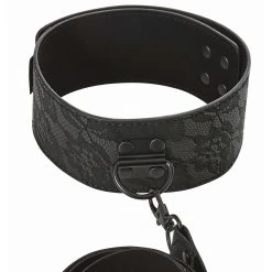 Sportsheets - Lace Locking Collar & Leash -JOYDIVISION Geschäft Sportsheets Lace Locking Collar Leash.L0966 00 1f4