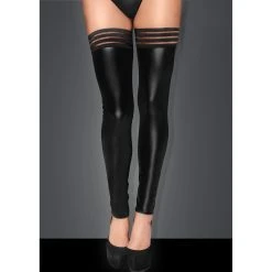 Noir Handmade Stockings Mit Elastischen Bändern