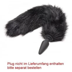 »TAILZ« Petplay - Veganer Fuchsschwanz In Schwarz 11 »TAILZ« Petplay - Veganer Fuchsschwanz In Schwarz -JOYDIVISION Geschäft TAILZ Petplay veganer Fuchsschwanz in schwarz.FF628 00 4f4