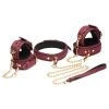 Lieblingstoys »Velvet Bondage-Set« 6-teilig In Bordeauxrot Für Hals, Hand, Fuß -JOYDIVISION Geschäft Velvet Bondage Set 6 teilig in bordeauxrot fuer Hals Hand Fu .L0218 00 f27