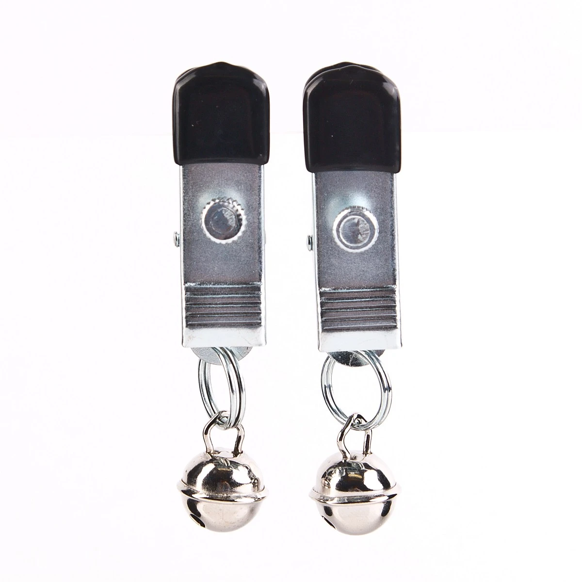 Baumwollseil.de Verstellbare Nippelklammern Mit Glöckchen 5 Baumwollseil.de Verstellbare Nippelklammern Mit Glöckchen – Bild 3