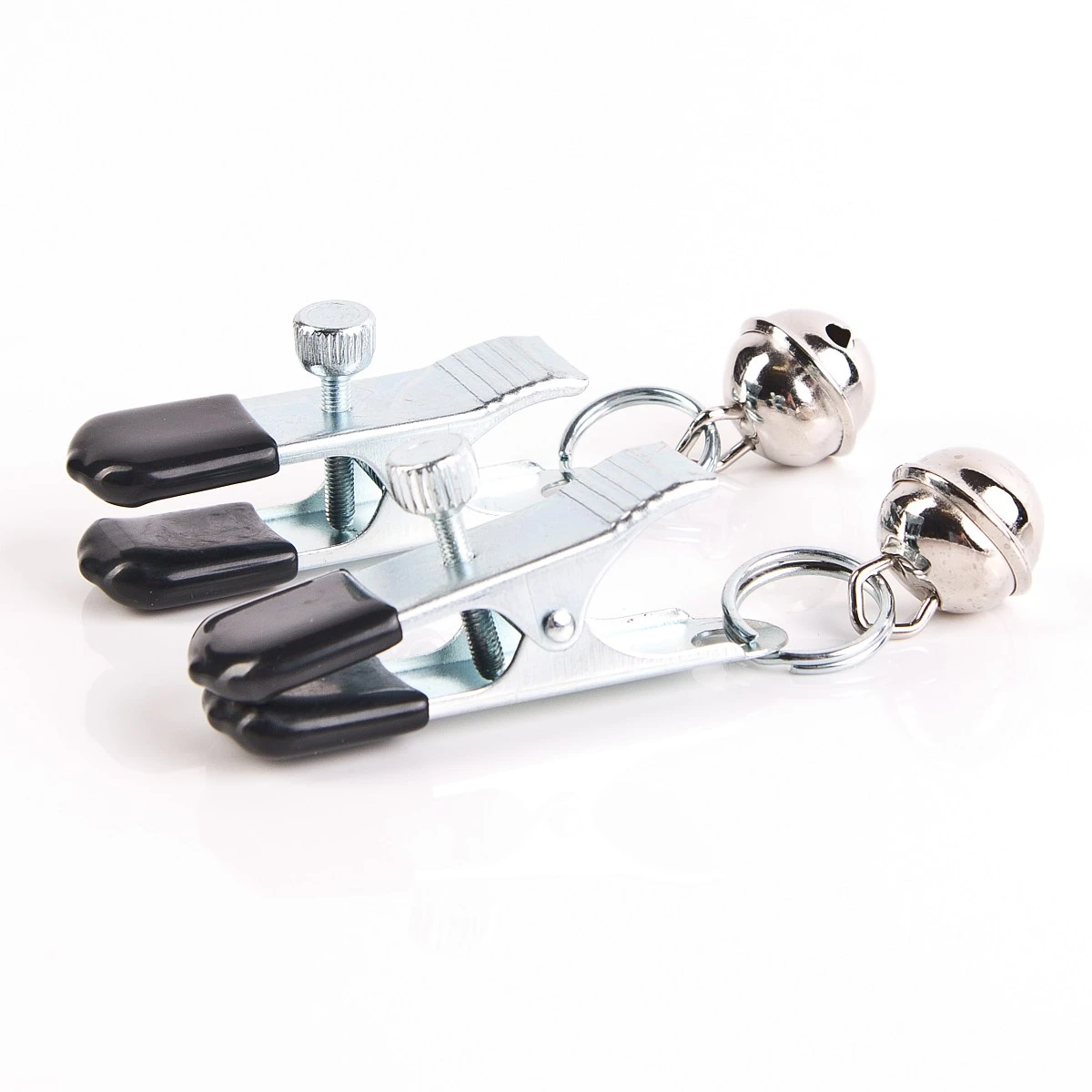 Baumwollseil.de Verstellbare Nippelklammern Mit Glöckchen 3 Baumwollseil.de Verstellbare Nippelklammern Mit Glöckchen