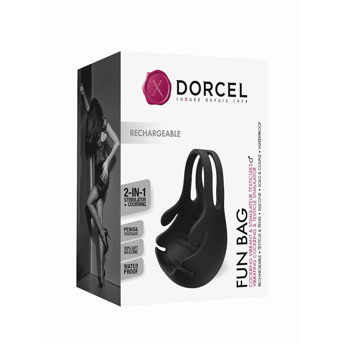 Vibrierender Cock & Ball Stimulator »Fun Bag« Von Dorcel 4 Vibrierender Cock & Ball Stimulator »Fun Bag« Von Dorcel – Bild 2