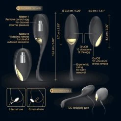 Vibro-Ei-Set Mit Aufliegevibrator »Secret Orgasm« Von Dorcel -JOYDIVISION Geschäft Vibro Ei Set mit Aufliegevibrator Secret Orgasm von Dorcel.FF559 00 5f26