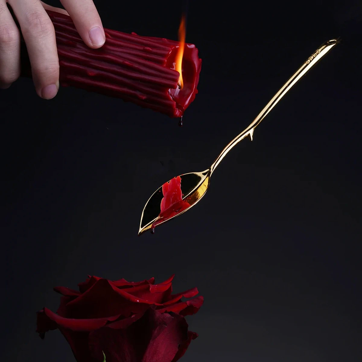 Wachs-Schaber »Candle Wax Scraper« Von »UPKO« Mit Dornen 4 Wachs-Schaber »Candle Wax Scraper« Von »UPKO« Mit Dornen – Bild 2