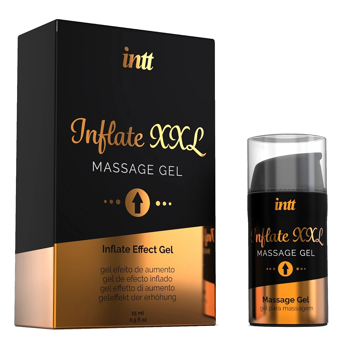 Intt Inflate XXL Massage Gel - Inflate Effect Gel 15 Ml 3 Intt Inflate XXL Massage Gel - Inflate Effect Gel 15 Ml