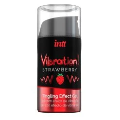 Intt Vibration! Strawberry - Tingling Effect Gel 15 Ml -JOYDIVISION Geschäft intt Vibration Strawberry Tingling Effect Gel 15 ml.DR127 00b
