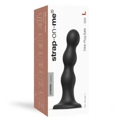 Strap-on-me »Dildo Plug Balls Noir« Hybrid Aus Silikon -JOYDIVISION Geschäft strap on me Dildo Plug Balls Noir Hybrid aus Silikon.FF699 00 3f4
