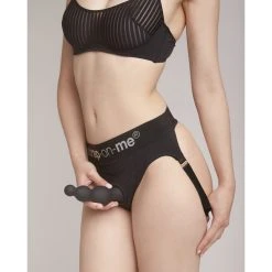 Strap-on-me »Dildo Plug Beads Noir« Hybrid Aus Silikon -JOYDIVISION Geschäft strap on me Dildo Plug Beads Noir Hybrid aus Silikon.FF701 00 2f4