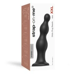 Strap-on-me »Dildo Plug Beads Noir« Hybrid Aus Silikon -JOYDIVISION Geschäft strap on me Dildo Plug Beads Noir Hybrid aus Silikon.FF701 00 4f4